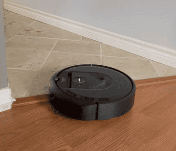 May&#x27;s Roomba going over a ledge into another room