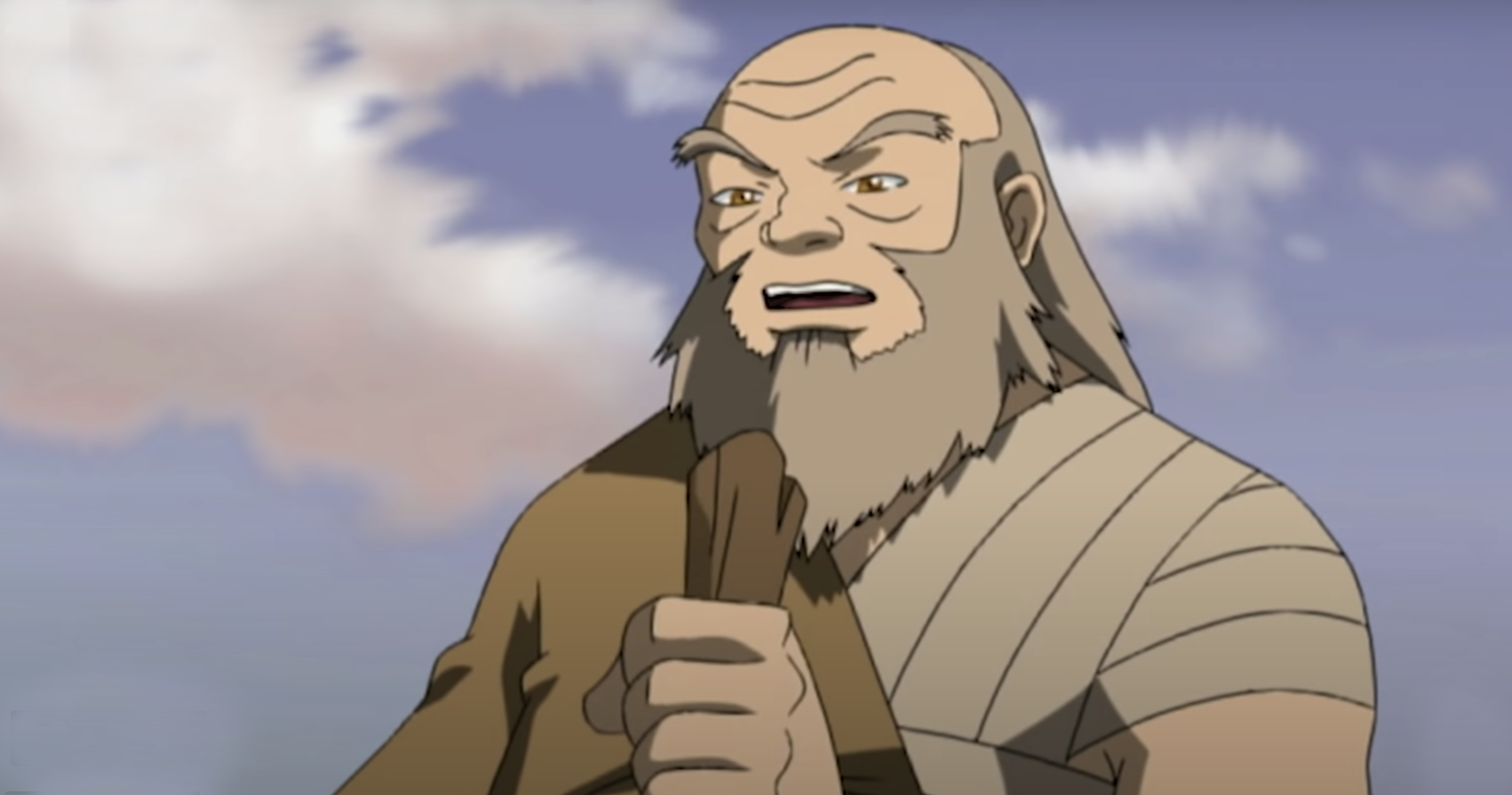 Uncle Iroh training Zuko