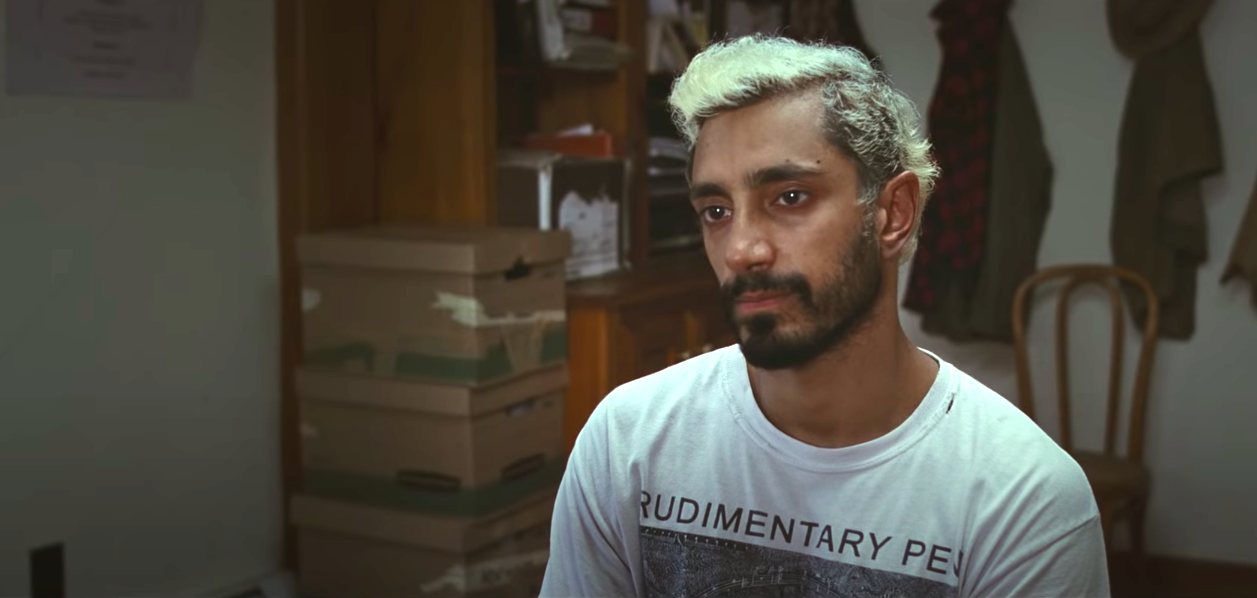 Riz Ahmed looking angry in &quot;Sound of Metal&quot;