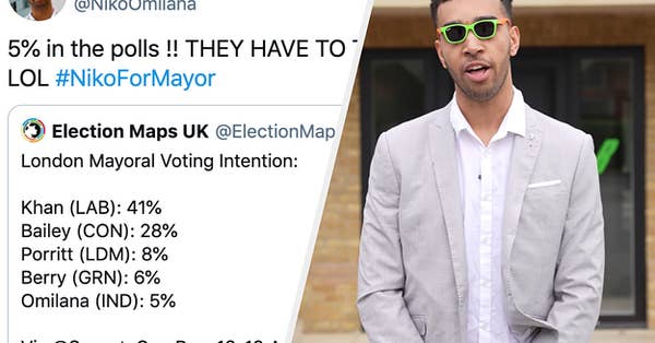Youtuber Niko Omilana Is Trying To Become Mayor Of London