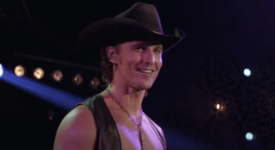 Matthew McConaughey dressed as a cowboy