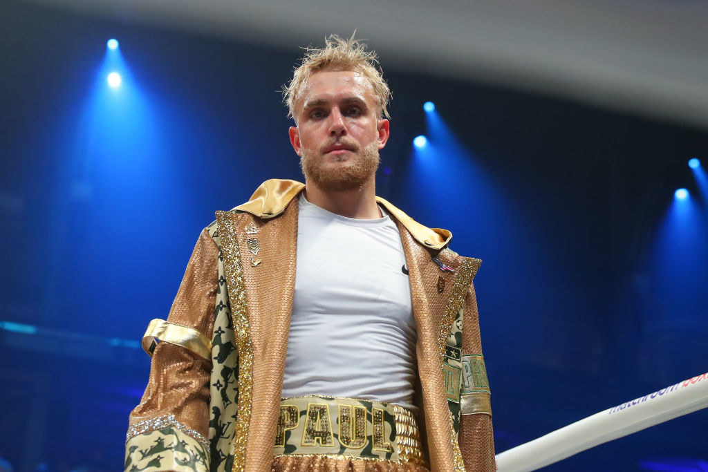 Jake standing in a boxing ring