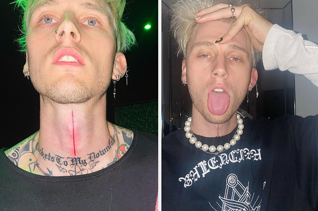Machine Gun Kelly asks fans to stop negatively commenting on his fashion  choices