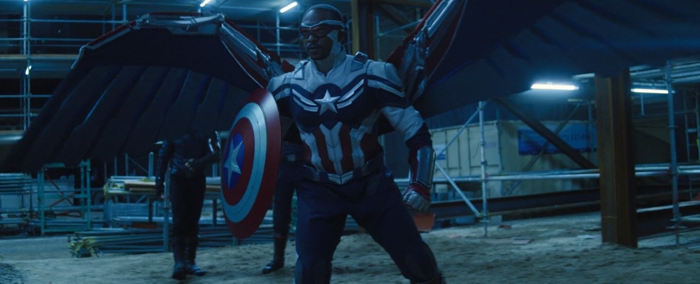 Mackie as Captain America