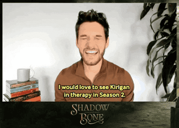 Ben Barnes saying &quot;I would love to see Kirigan in therapy in Season 2&quot;