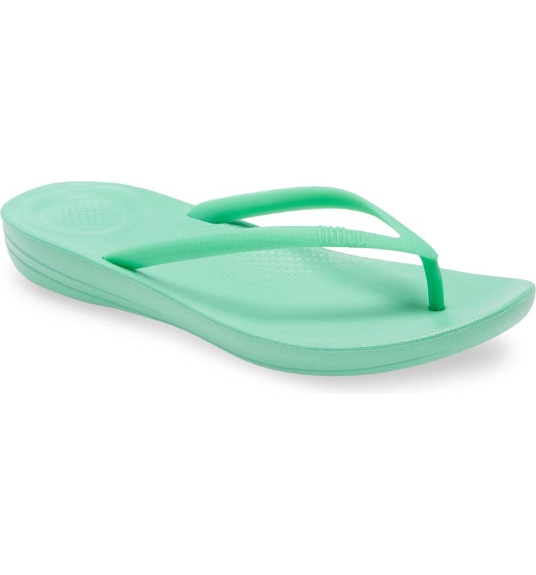 green colour slippers