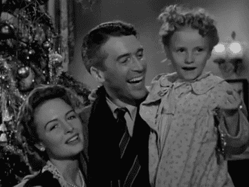 A smiling child and adults in &quot;It’s a Wonderful Life&quot;