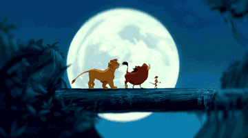 Simba, Timon, and Pumbaa in &quot;The Lion King&quot;