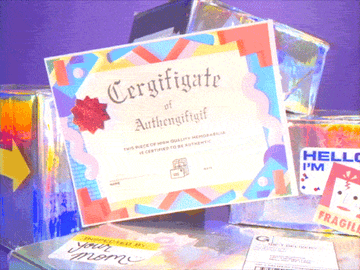 A Certificate of &quot;Authengifiyif&quot;
