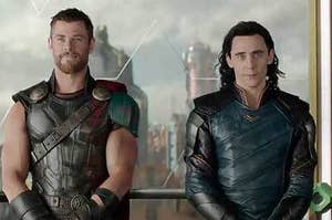 Image of Thor and Loki 