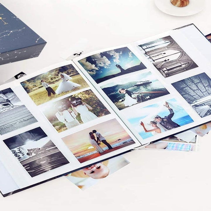 A page inside filled with pictures