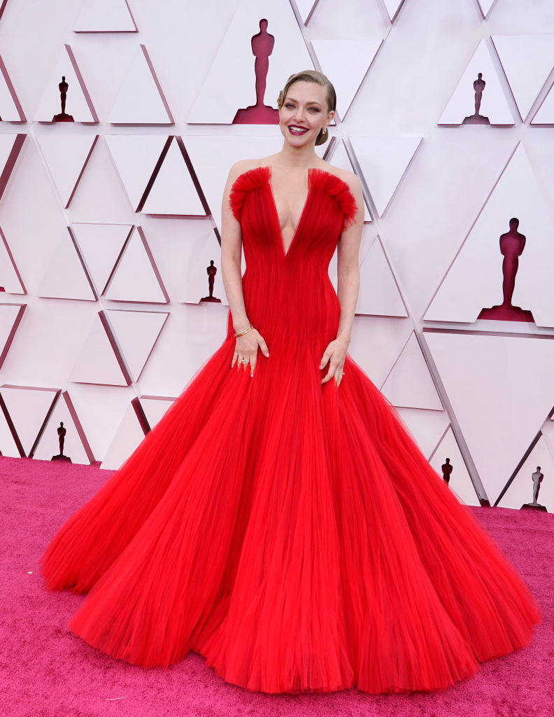 Amanda in a tulle ball gown