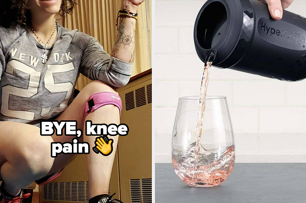 knee stabilizer and hyperchiller