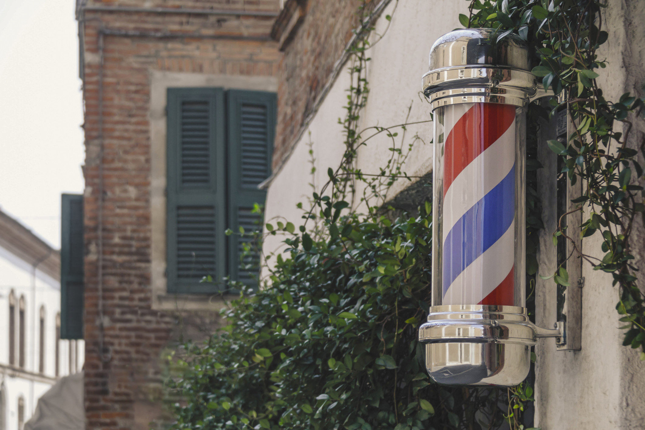 a barber pole