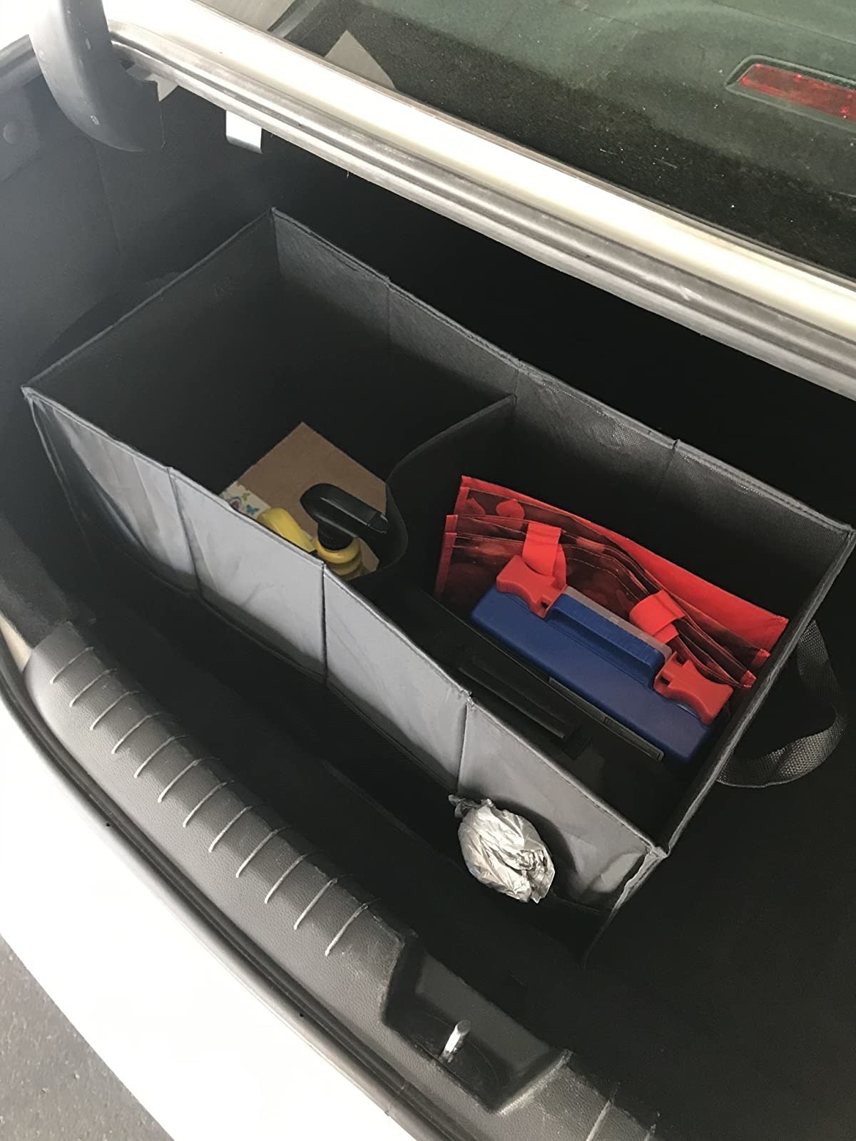  EcoNour Car Seat Gap Filler Organizer, Multifunctional Front  Seat Organizer with 2 Bonus Headrest Hooks, Storage Box in Between Seats  Organizer with Cup Holder