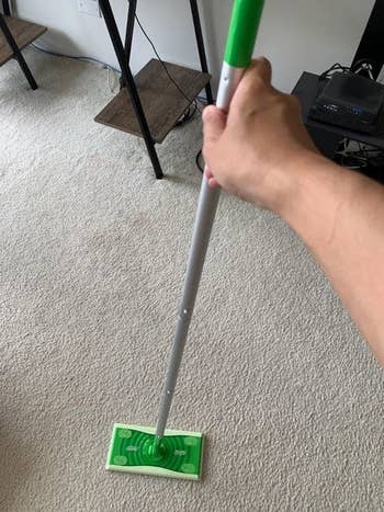 reviewer photo of the Swiffer
