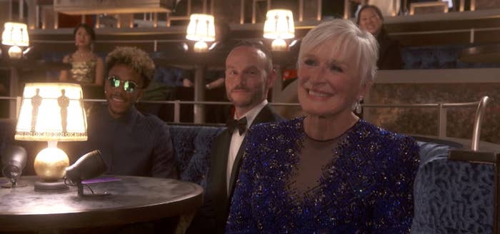 Glenn Close at the Oscars
