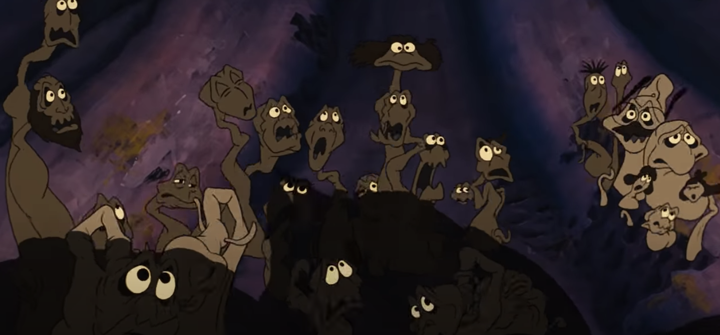 The souls in &quot;Poor Unfortunate Souls&quot;