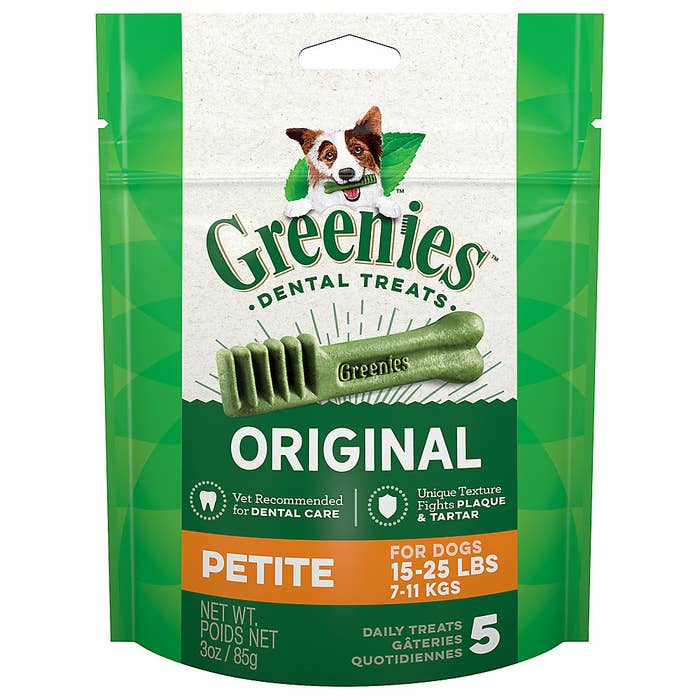 package of original Greenies