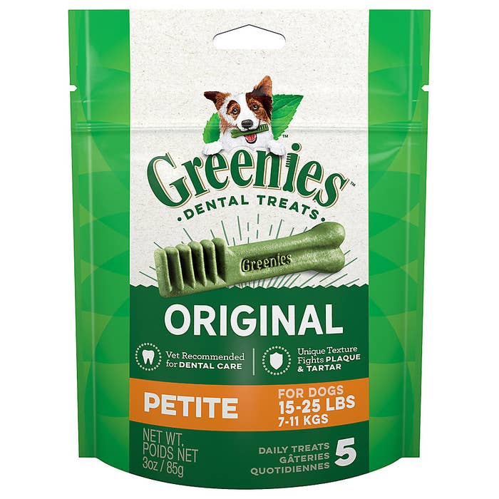 package of original Greenies 