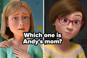 Which one is Andy's mom from