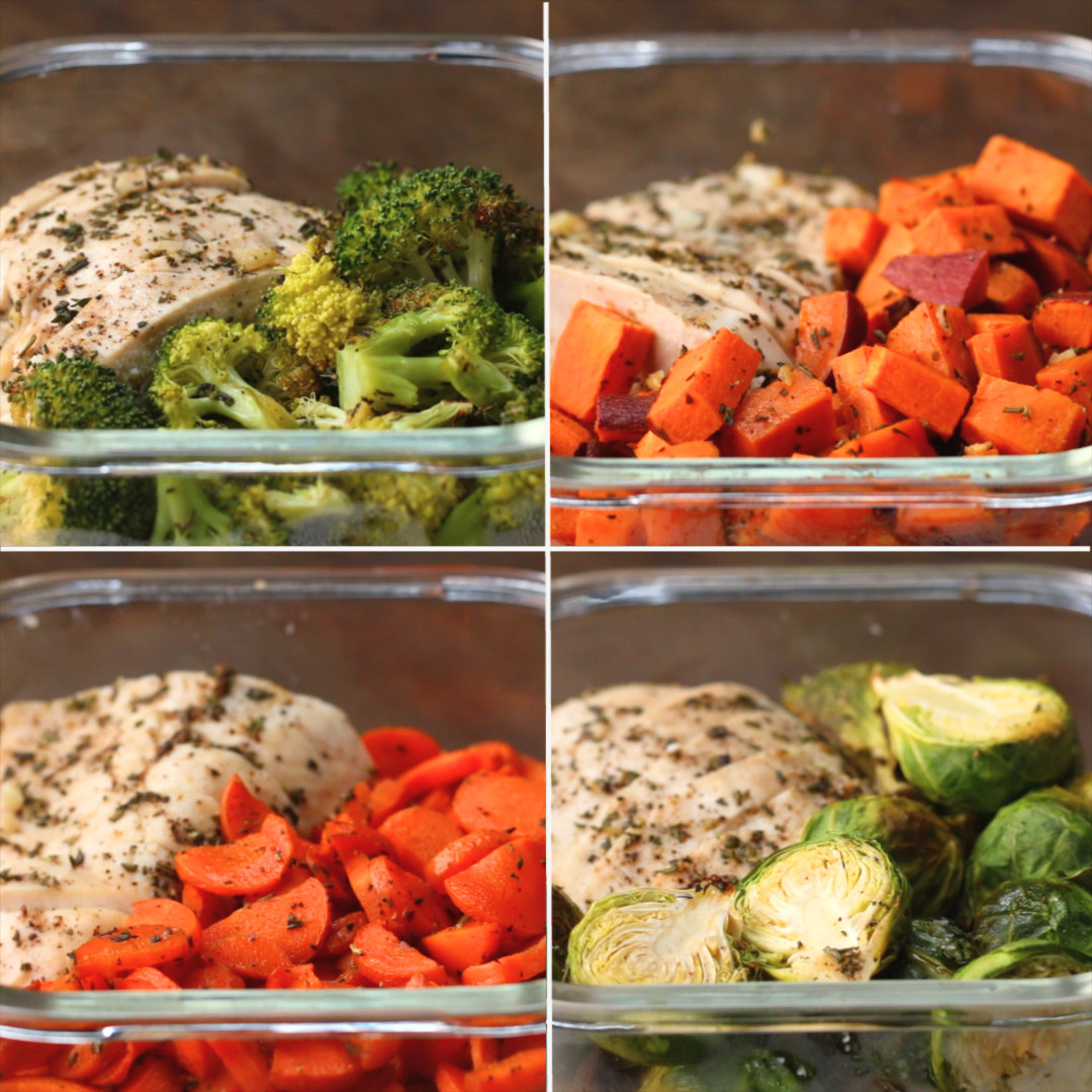 One-Pan Chicken and Veggie Meal Prep
