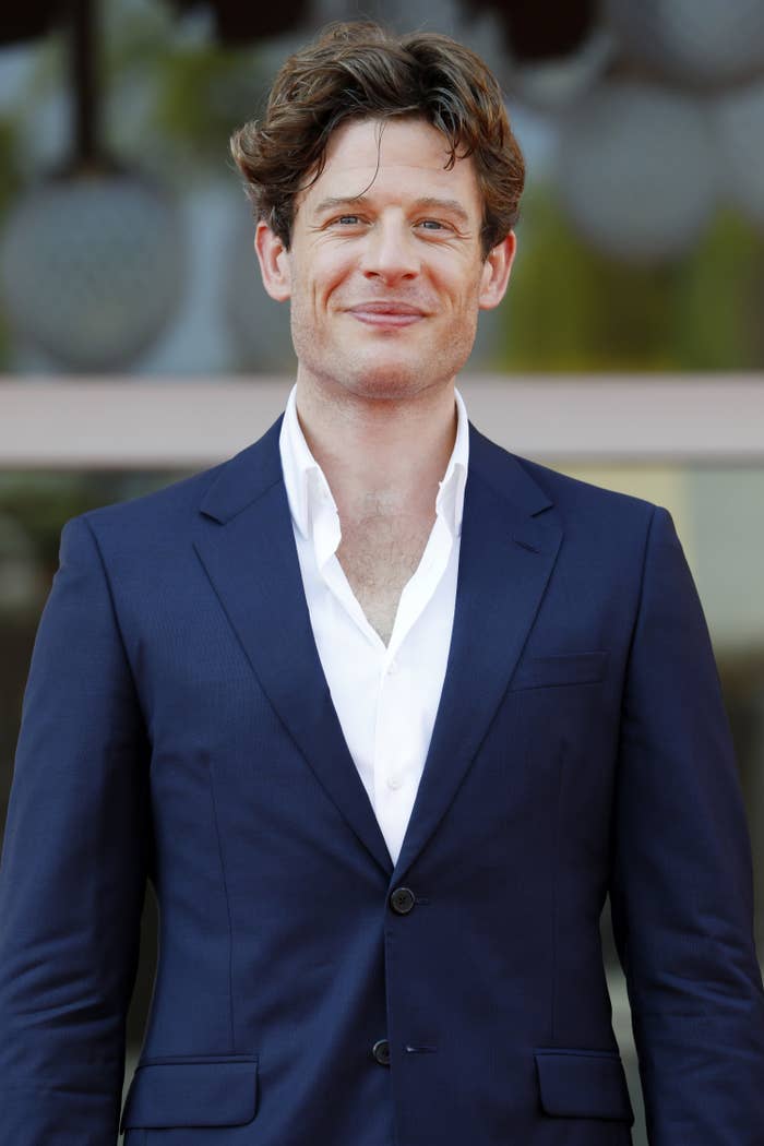 James Norton on the red carpet