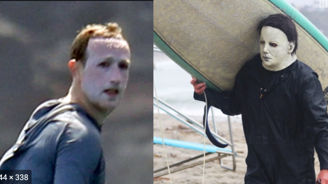 Mark Zuckerberg Claims He Wore Too Much Sunscreen To Trick The