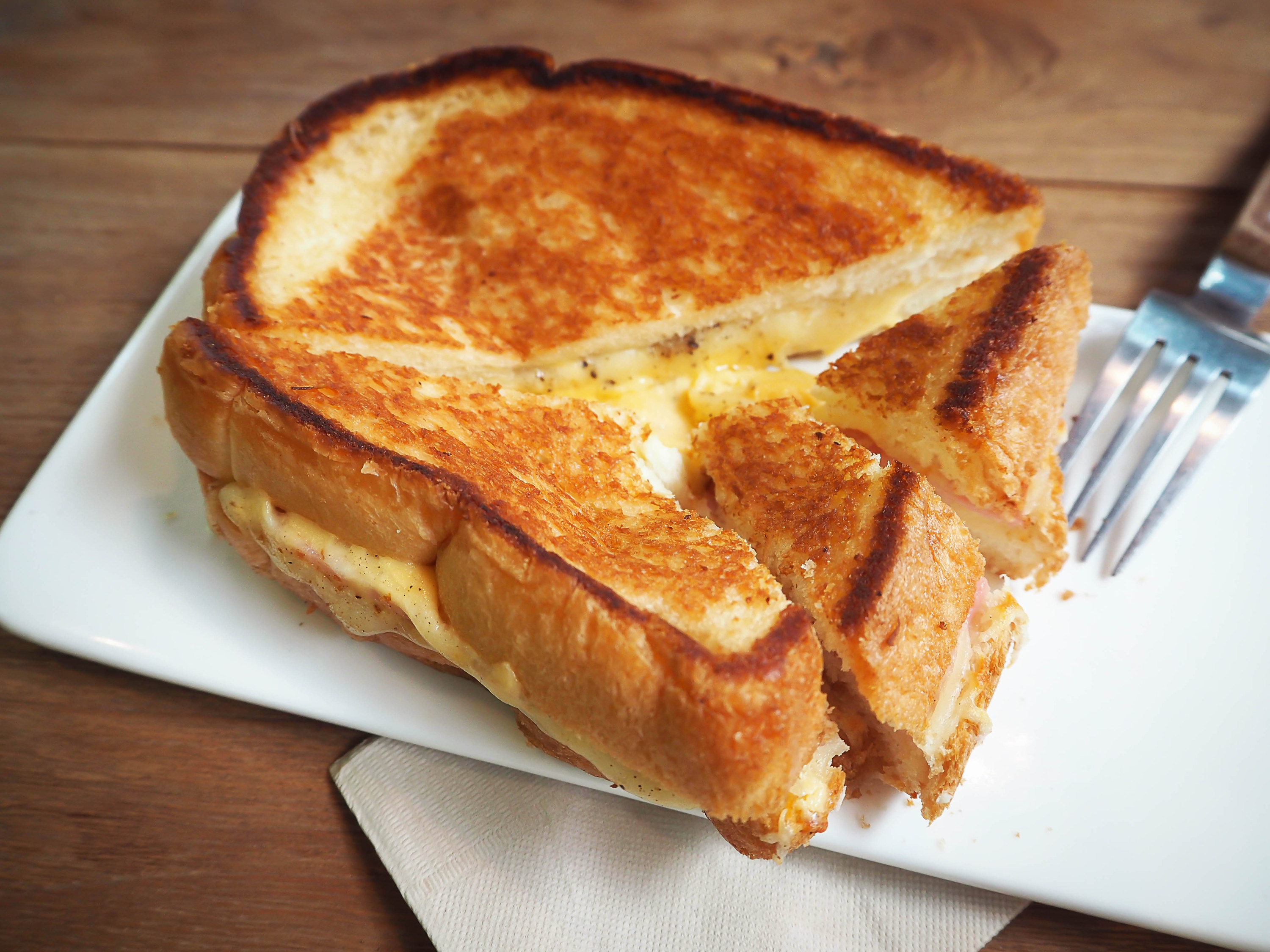 An image of grilled cheese