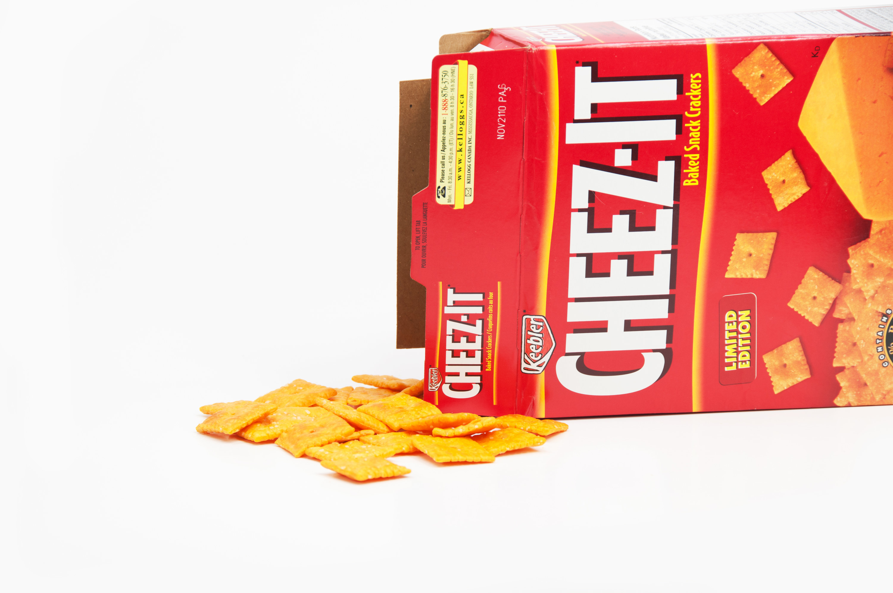 A box of Cheez-Its