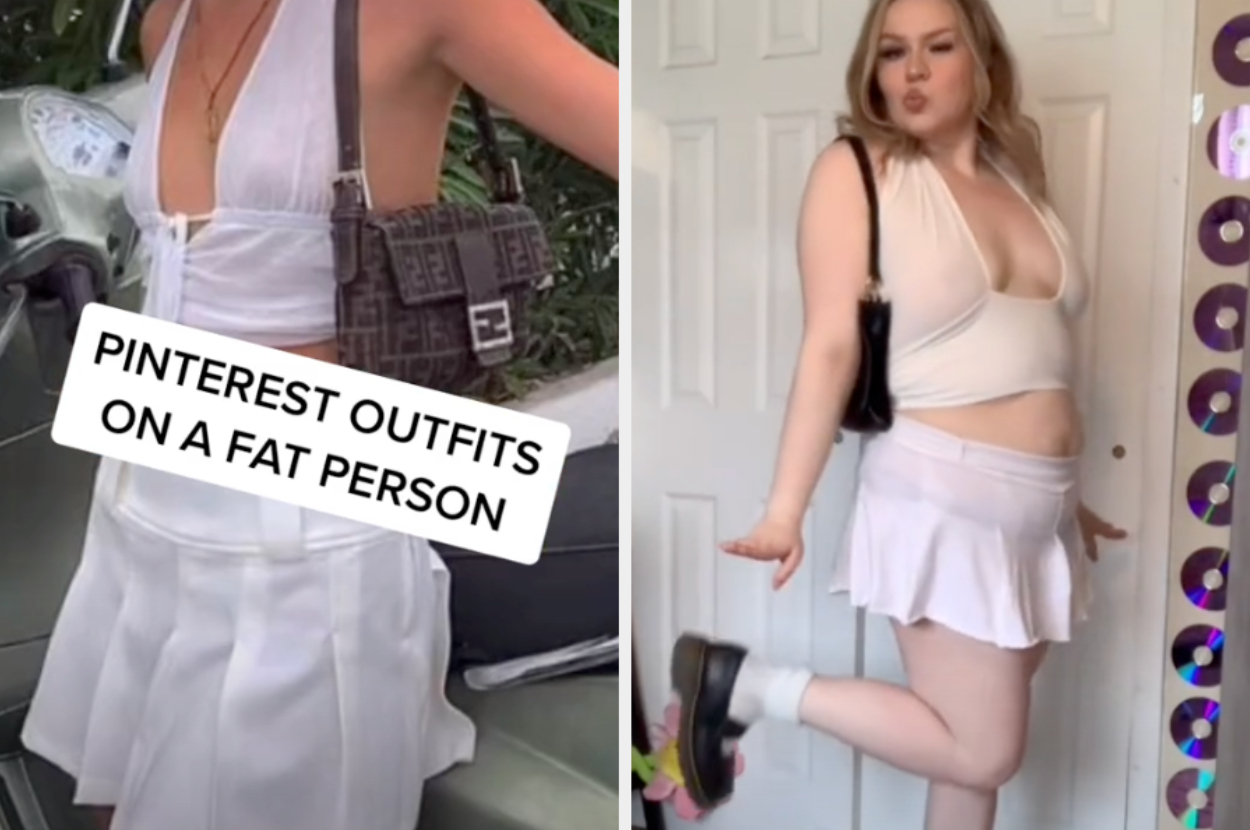 RECREATING PINTEREST OUTFITS  plus size outfit inspiration 