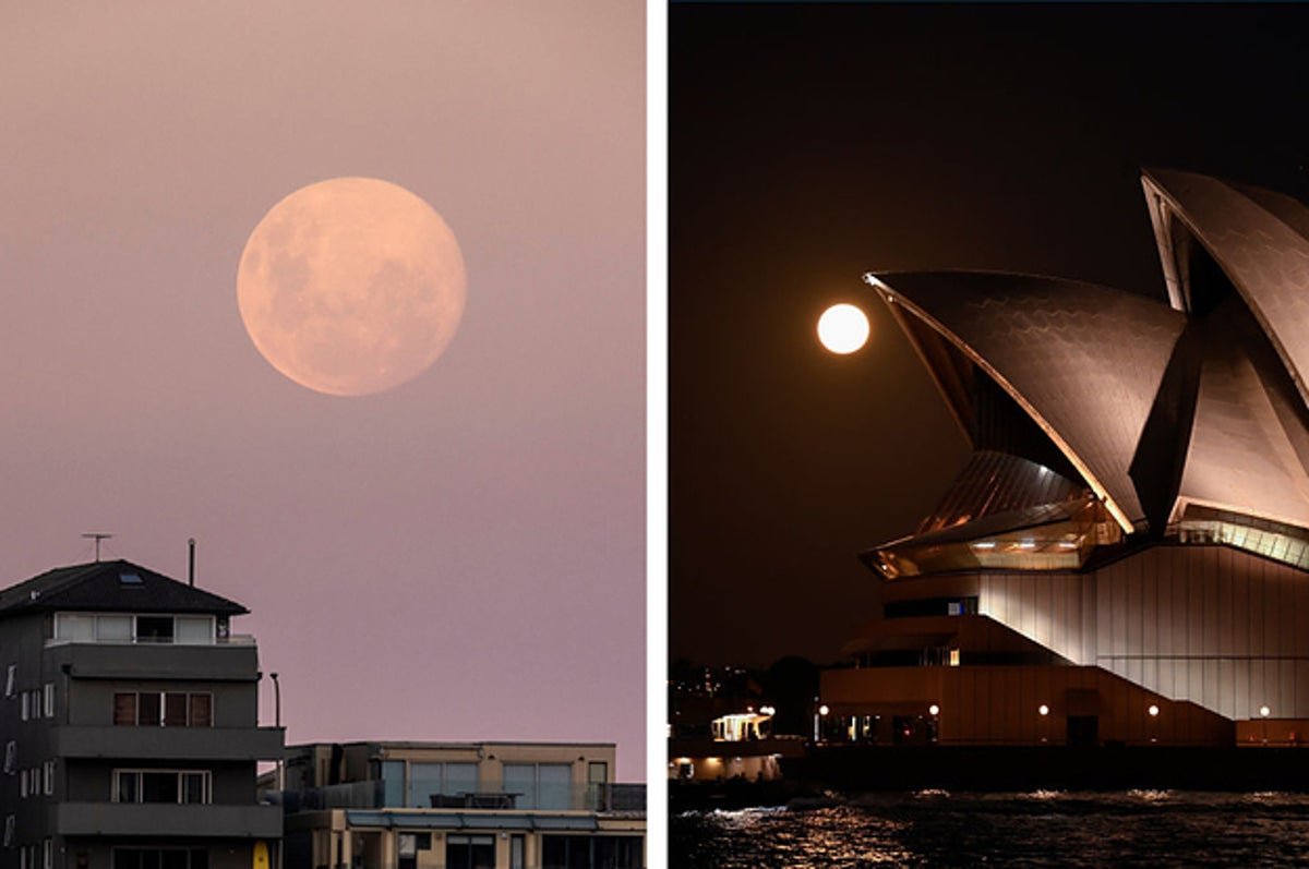 There Was A Pink Supermoon Last Night And These Photos Capture How Beautiful It Was