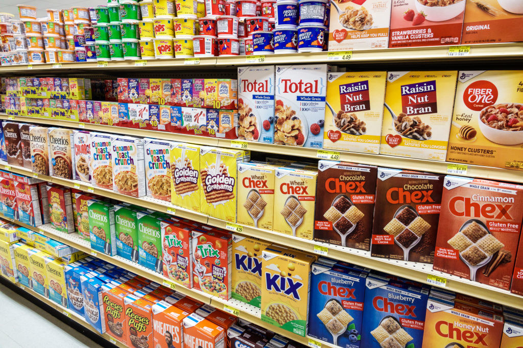 cereal aisle