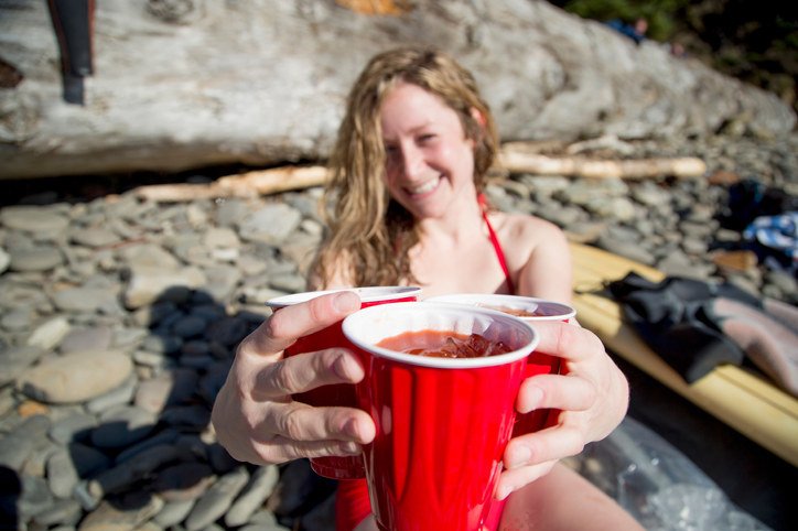 red solo cups