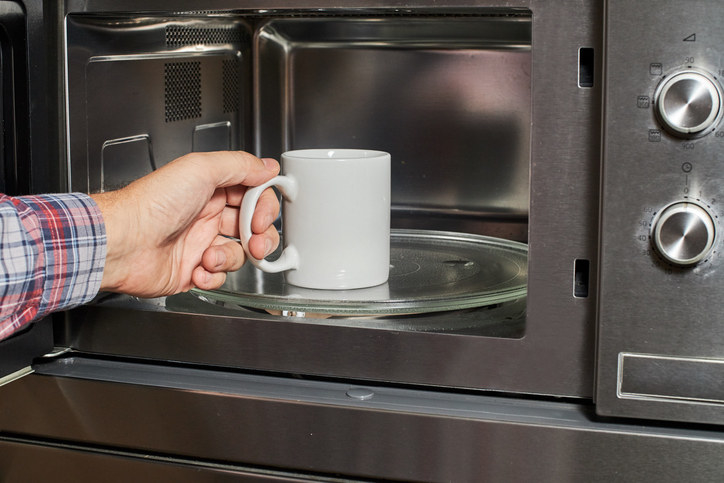 microwaving cup