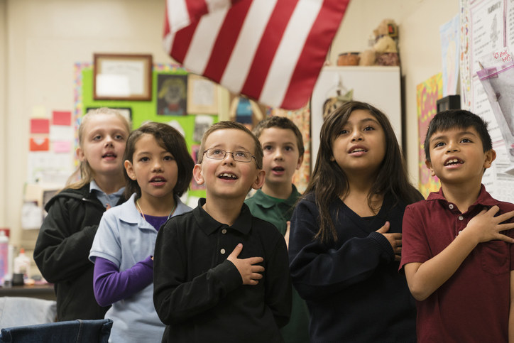 saying the pledge