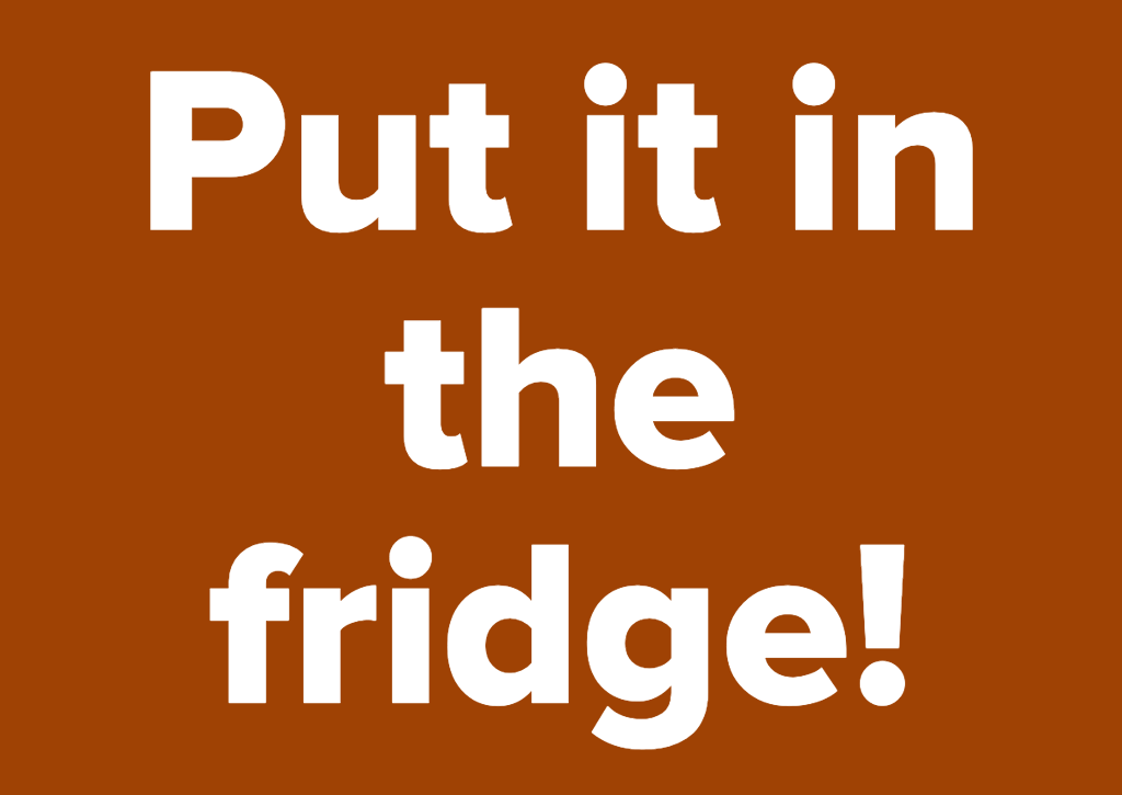 Do You Refrigerate These Foods Poll