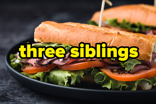 Build A Sub And Lettuce Subprise You By Accurately Guessing How Many Siblings You Have