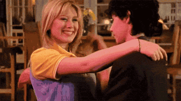 Lizzie and Gordo dancing