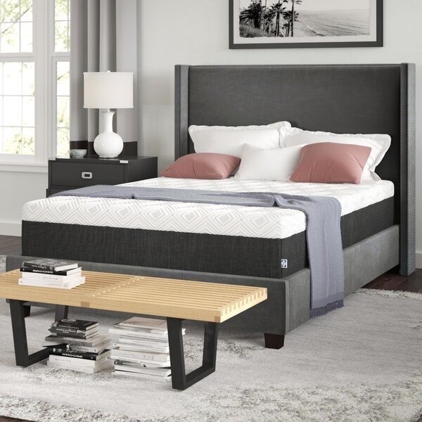 The mattress in queen-size