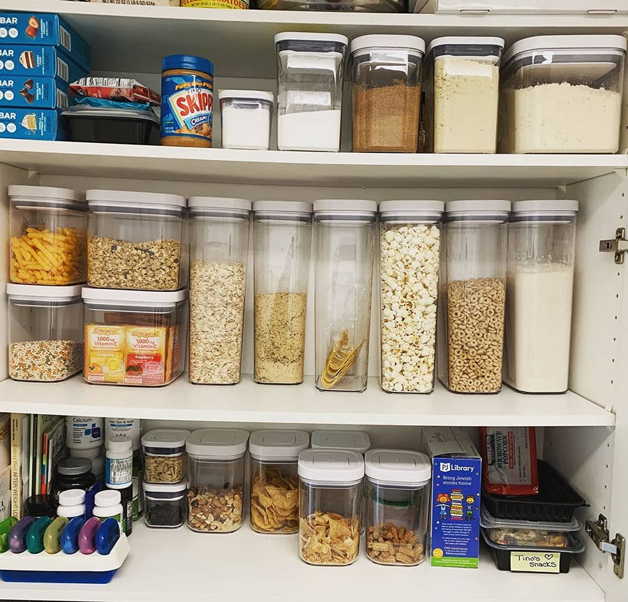 OXO - Enjoy some pantry inspiration from @organizewithtracy featuring POP  containers (and lots of pasta!). 📸: @organizewithtracy