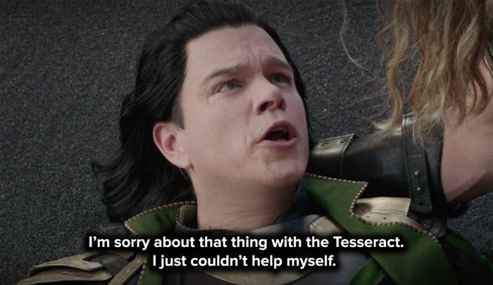 Matt offers a dramatic apology for Loki&#x27;s actions as he dies in Thor&#x27;s arms