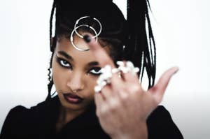 Willow Smith flipped off the camera in her new music video