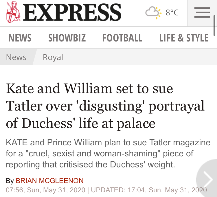 Kate Middleton: UK Media Coverage Changes After Marriage