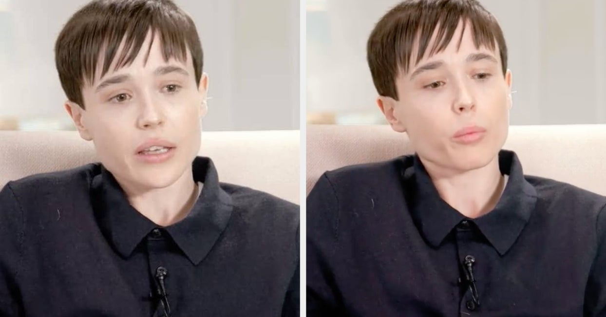 Elliot Page On Speaking About Top Surgery With Oprah
