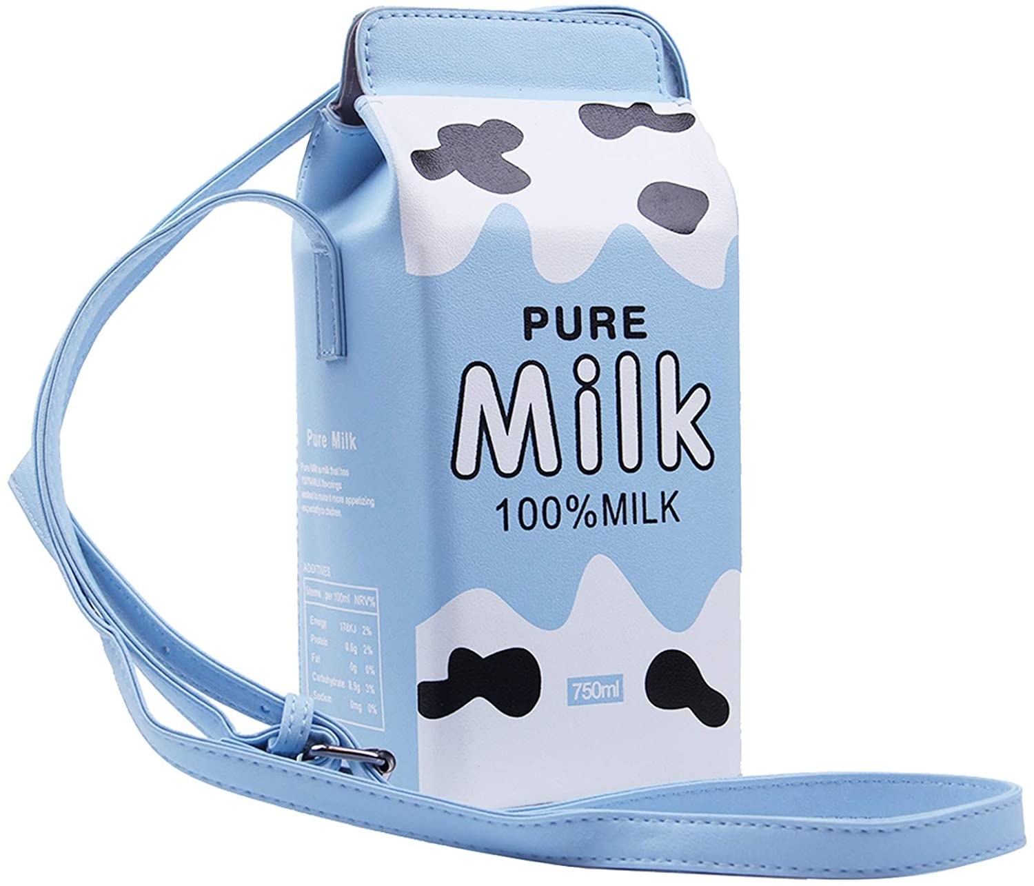 the blue lui sui milk carton bag
