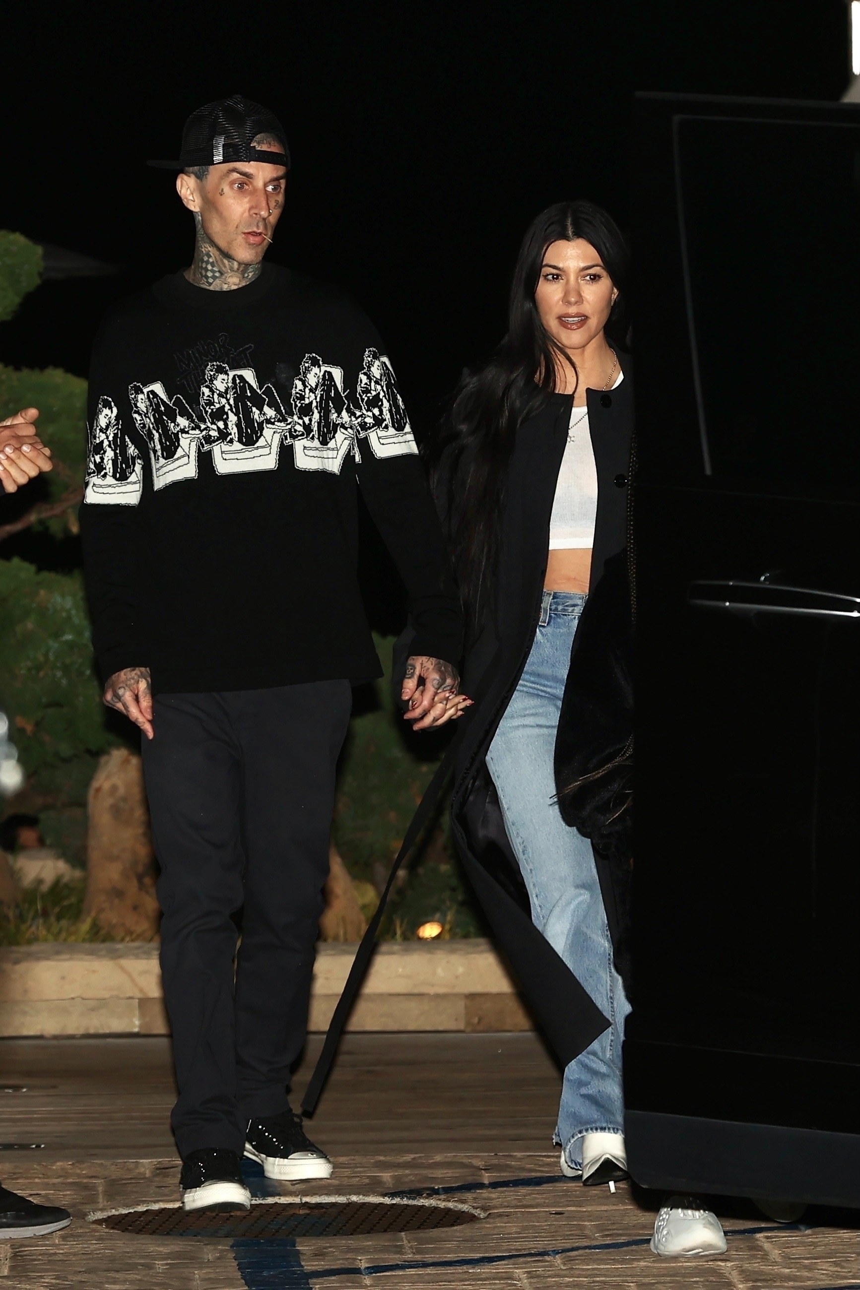 Travis Barker Conquers Fears With Kourtney Kardashian