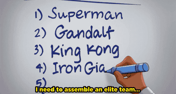 LeBron&#x27;s list includes &quot;Superman, Gandalf, King Kong, and Iron Giant&quot;