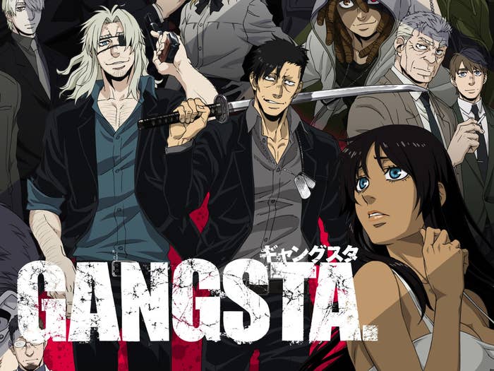 The cover of the anime Gangsta