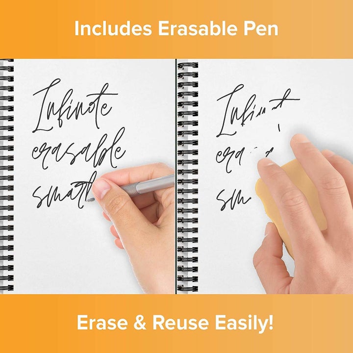 Notes being erased in the book 